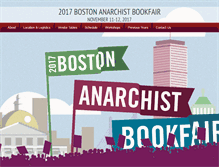Tablet Screenshot of bostonanarchistbookfair.org